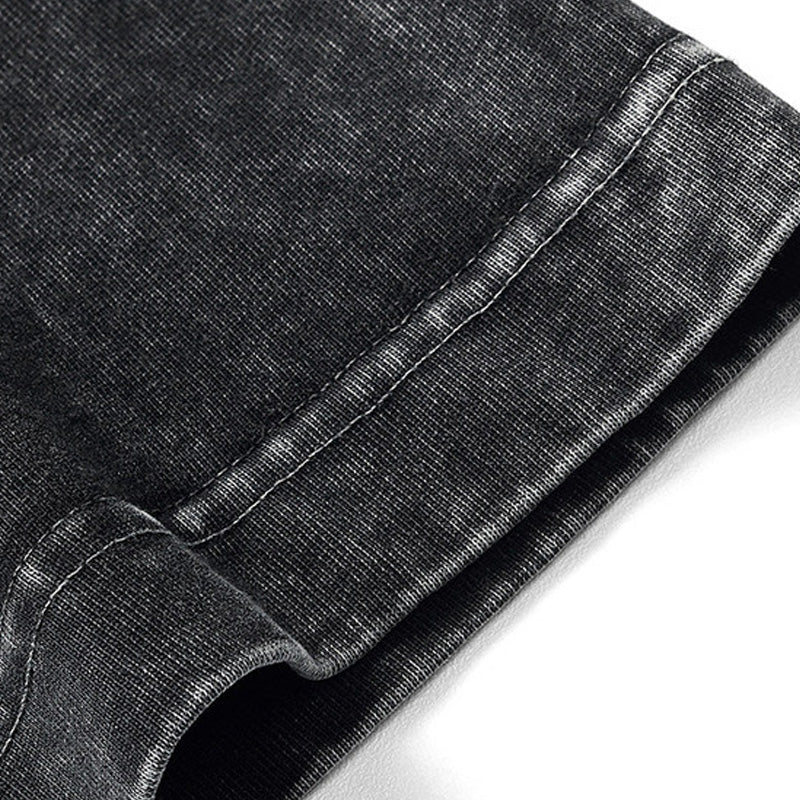 👚👕Unisex/lös retro enfärgad kortärmad topp