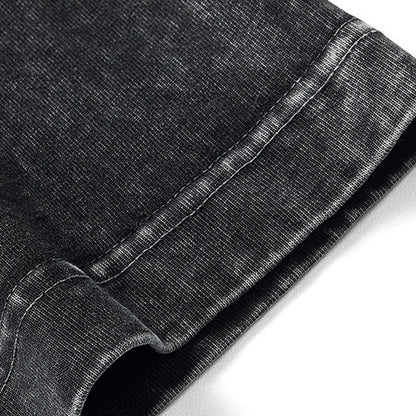 👚👕Unisex/lös retro enfärgad kortärmad topp