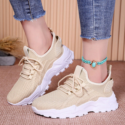 Bekväma och andningsaktiva sneakers för kvinnor