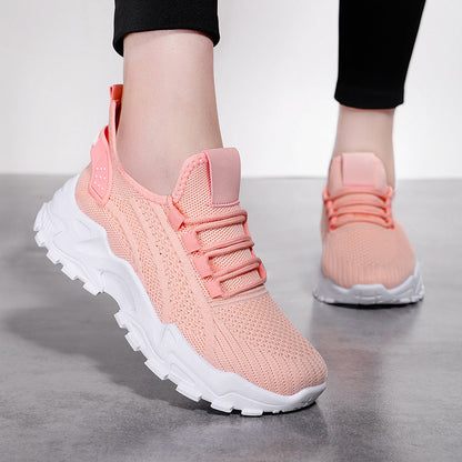 Bekväma och andningsaktiva sneakers för kvinnor