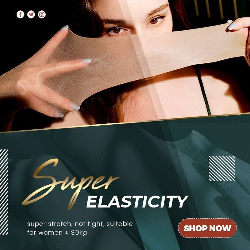 (🎁2026 nyårs varm försäljning🎁)🔥4Pcs Plus Size Pearlescent Silk Strumpor Strumpbyxor (49% rabatt)