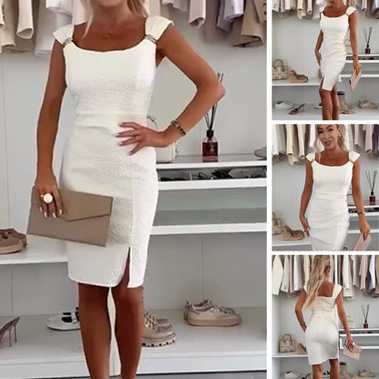 💕 Begränsad försäljning 50% OFF 💕 Elegant Bodycon-klänning för kvinnor med sidoslits
