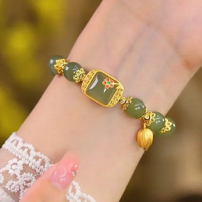 🔥Koop 1 Krijg 1 Gratis🔥Hetian Jade Kralen Armband