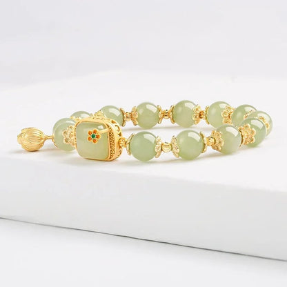 🔥Koop 1 Krijg 1 Gratis🔥Hetian Jade Kralen Armband