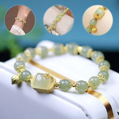 🔥Koop 1 Krijg 1 Gratis🔥Hetian Jade Kralen Armband
