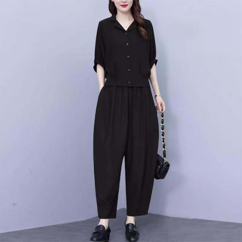 Tvådelat Vintage Relaxed Fit-set för kvinno