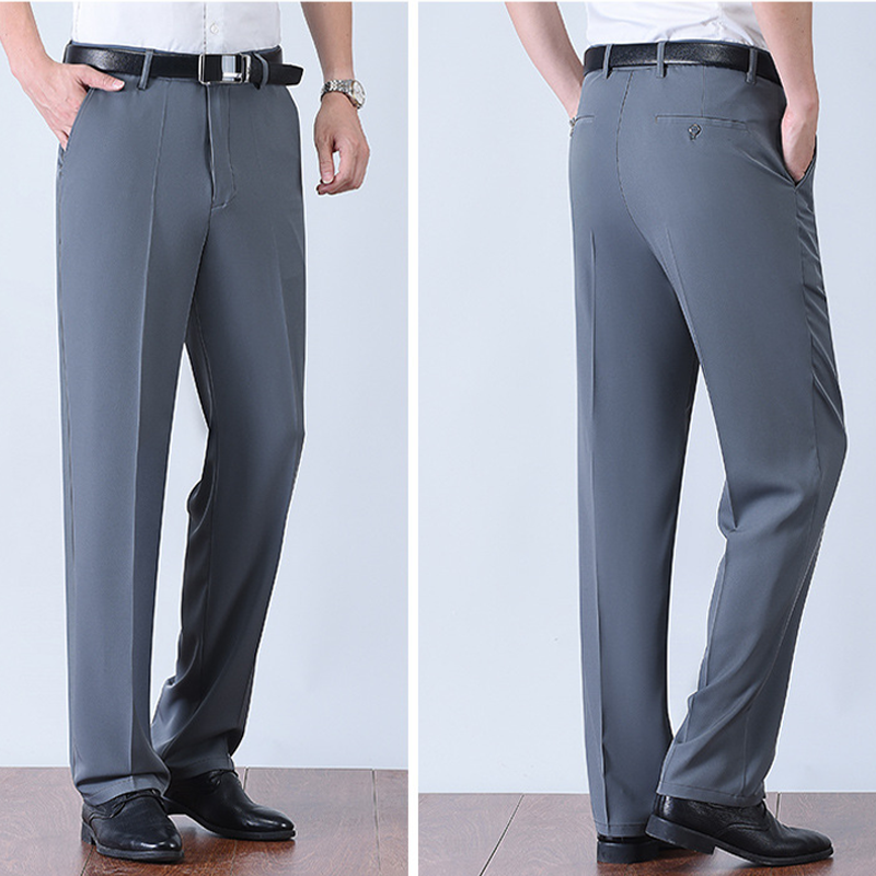 ❄️👖Ice Silk Quick Dry kostymbyxor för män