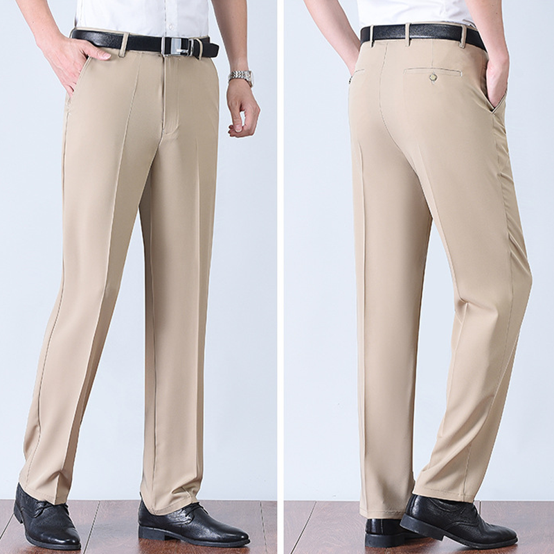 ❄️👖Ice Silk Quick Dry kostymbyxor för män