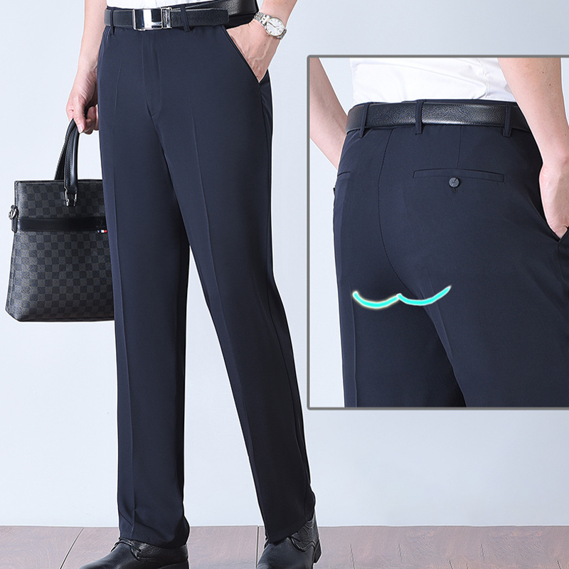 ❄️👖Ice Silk Quick Dry kostymbyxor för män
