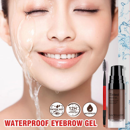 🔥Köp 1 få 1 gratis💗3D Långvarig Vattentålig Kladdfri Ögonbrynskräm