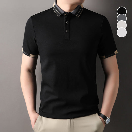 🔥Het Försäljning-68% Off🔥Lätt kortärmad skjorta med krage för män👔