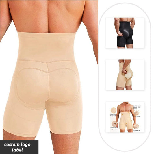 Höga midjor för män Butt Lifter Shapewear