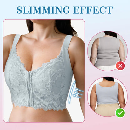 ✨Köp 1 få 1💞Ultra flexibel behå med dragkedja fram och utan bygel