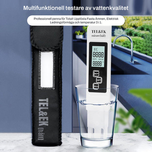🎁💦Mätare För Totalt Upplösta Fasta Ämnen Digital Vattenkvalitetsmätare