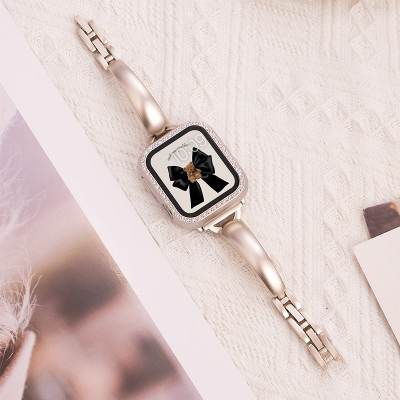 ✨Enkelt metallarmband Apple Watch-armband⌚💎