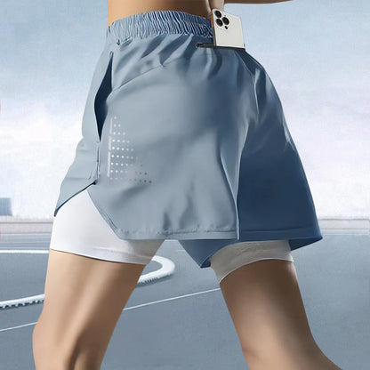 Andningsbara och bekväma sportshorts för män