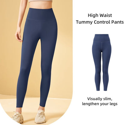 Träningsleggings med hög midja och magkontroll