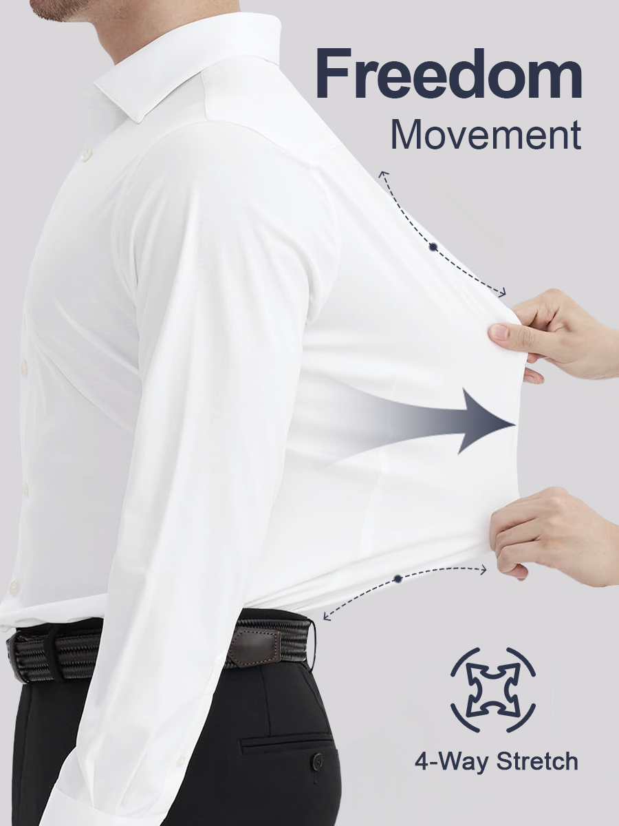 👑TriProof Stretch strykfria skjortor för män💥【Köp tre stycken och få ytterligare 15 % rabatt.】🚀