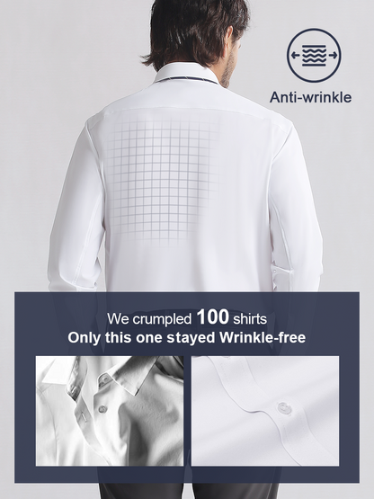 👑TriProof Stretch strykfria skjortor för män💥【Köp tre stycken och få ytterligare 15 % rabatt.】🚀