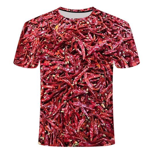 Kryddig & snygg T-shirt med chilimönste