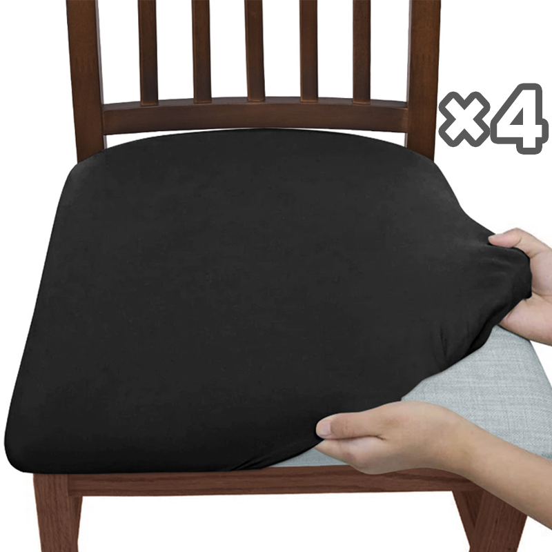 Stretchiga vattentäta stolsöverdra(1 set med 4)