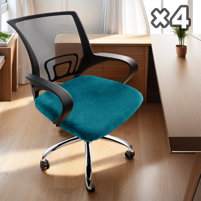 Stretchiga vattentäta stolsöverdra(1 set med 4)