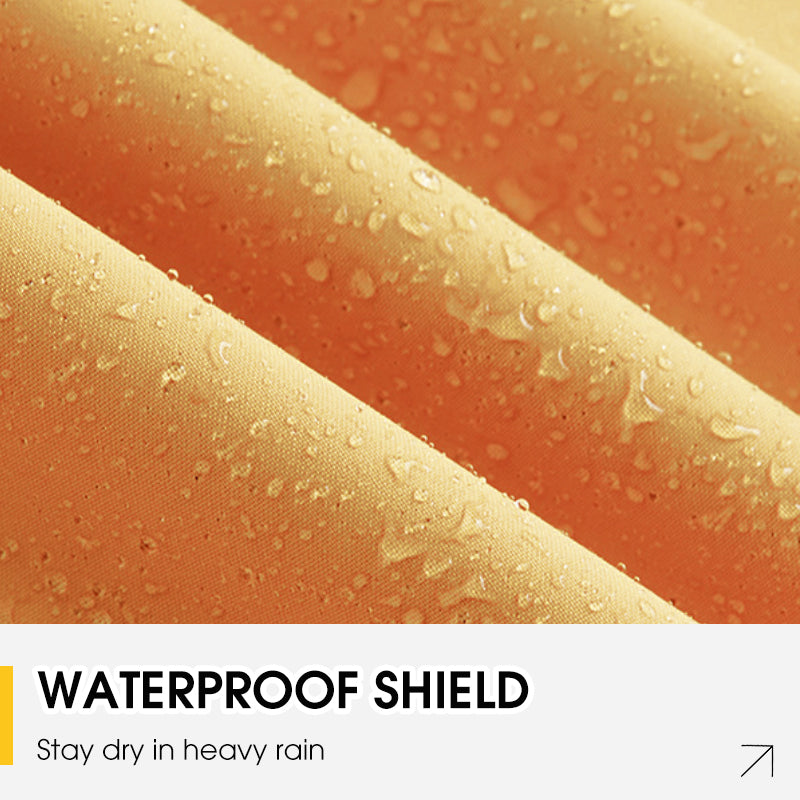 Vattentät sportjacka med huva för utomhusbruk