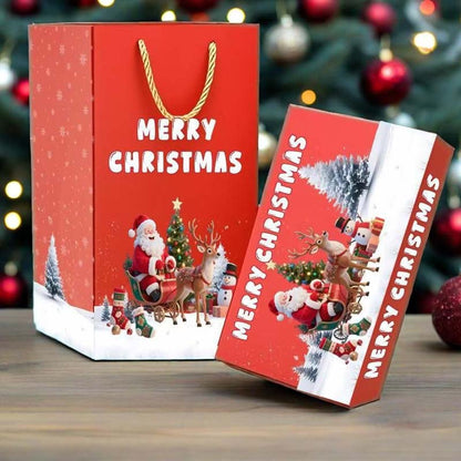 🔥 Börja förbereda nu – få 50 % rabatt 🎅🎄 Unik hopfällbar popup-julklappsask