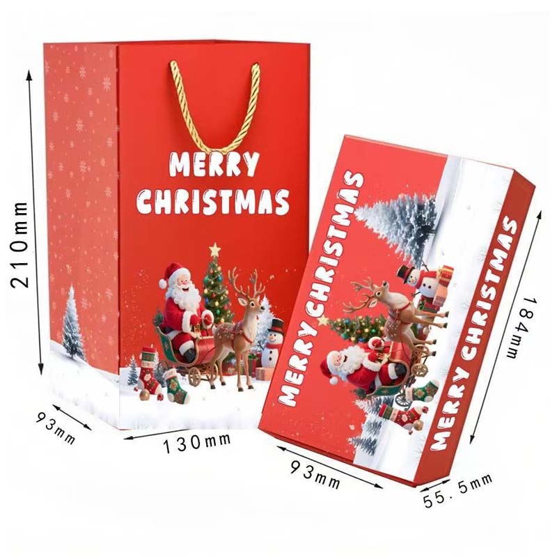 🔥 Börja förbereda nu – få 50 % rabatt 🎅🎄 Unik hopfällbar popup-julklappsask