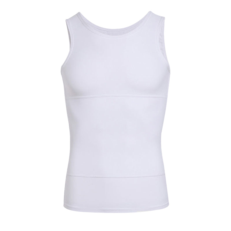 Solid bantningsväst för män med kontroll över magen