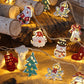LED-ljusslinga med jultomtenmotiv