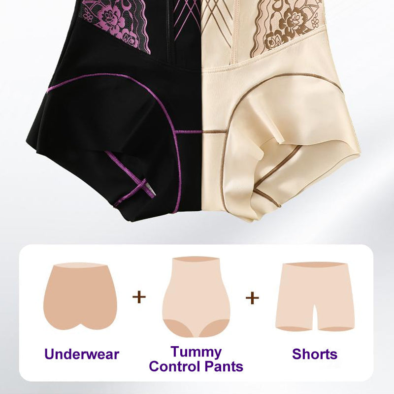 Högmidjade trosor med magkontroll