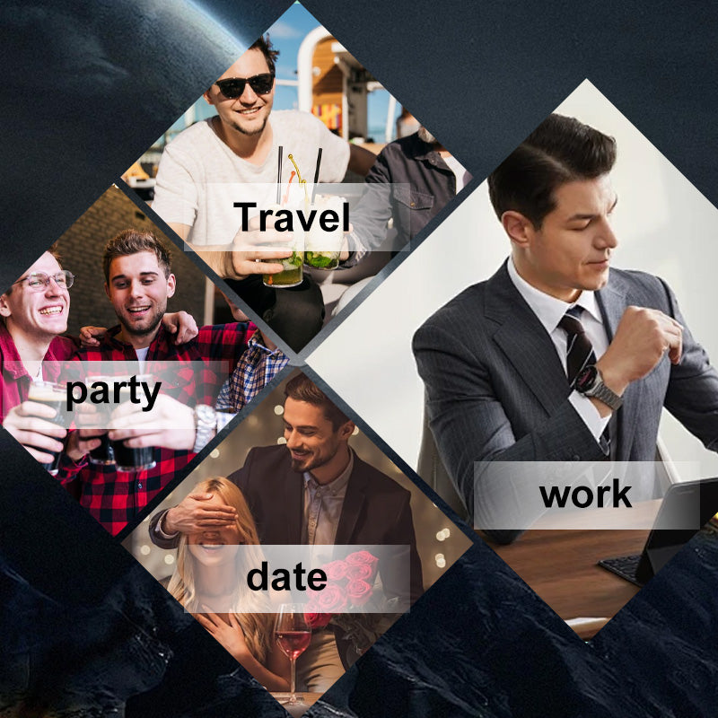 🔥Rea🔥Casual skjorta med revers för män för höst och vinter