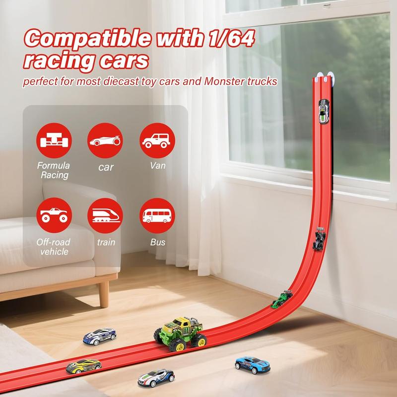 Gör-det-själv Flexibel Racerbanaleksak Set