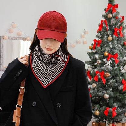 🥰Köp 1 och få 1 gratis💥Delikat triangelformad halsduk