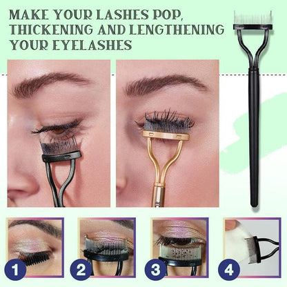 ⏳Begränsad tid 50 % rabatt💥Ögonfransborste och ögonfransseparator