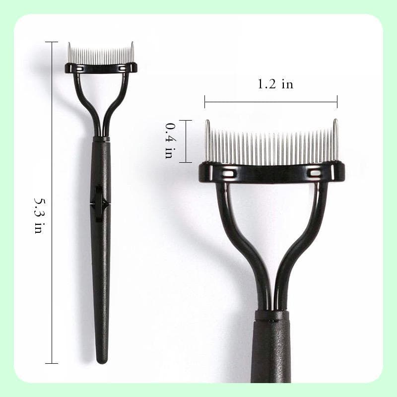 ⏳Begränsad tid 50 % rabatt💥Ögonfransborste och ögonfransseparator