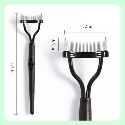 ⏳Begränsad tid 50 % rabatt💥Ögonfransborste och ögonfransseparator