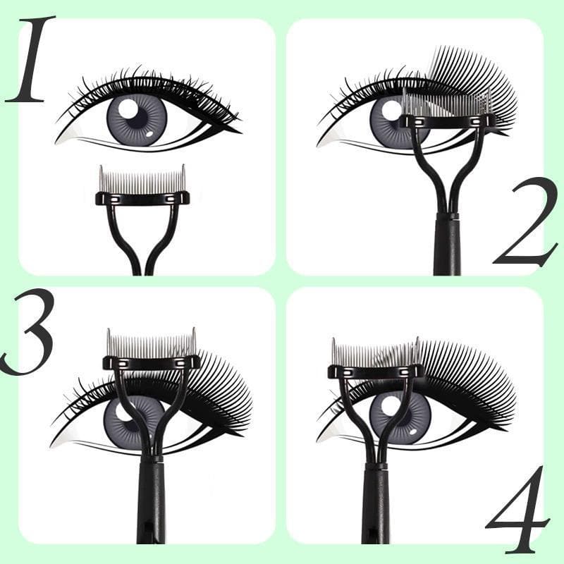 ⏳Begränsad tid 50 % rabatt💥Ögonfransborste och ögonfransseparator