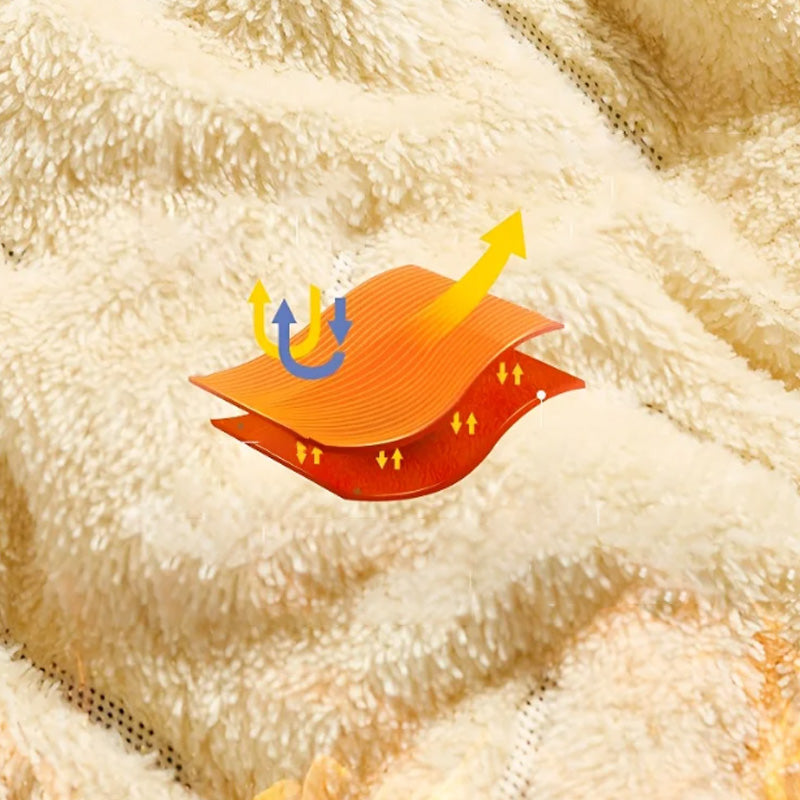 Varm present – Vinterjacka för män med tjockare tyg och varm ståkrage