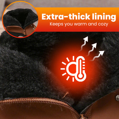 🔥 Het rea – 58 % rabatt – Damstövlar med tjock klack: Tjocka, varma och robusta