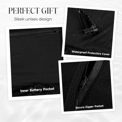 Smart uppvärmd väst för män och kvinnor