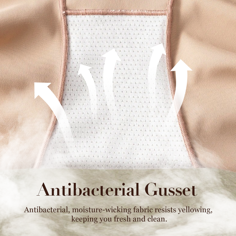 Kvinnors högmidjade formande shorts med magkontroll