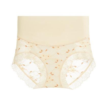 Andningsaktiva, sömlösa spetstrosor med hög midja för kvinno