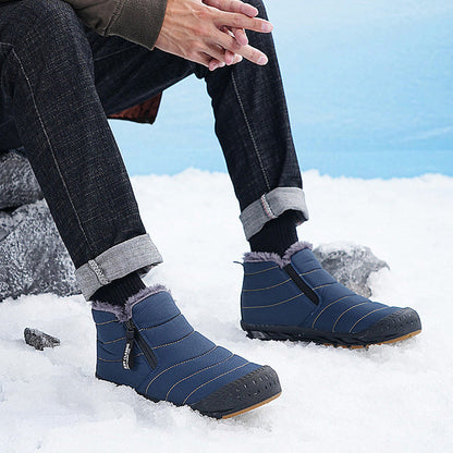 Presenterad- Vadderade och varma korta snöskor