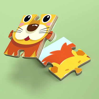 Magnetisk byggbok för barn