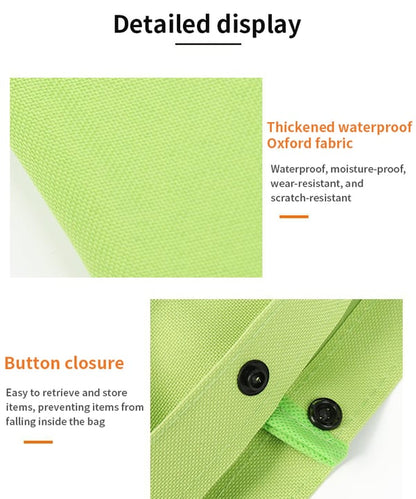 🔥2-i-1 shoppingväska hopfällbar grön väska