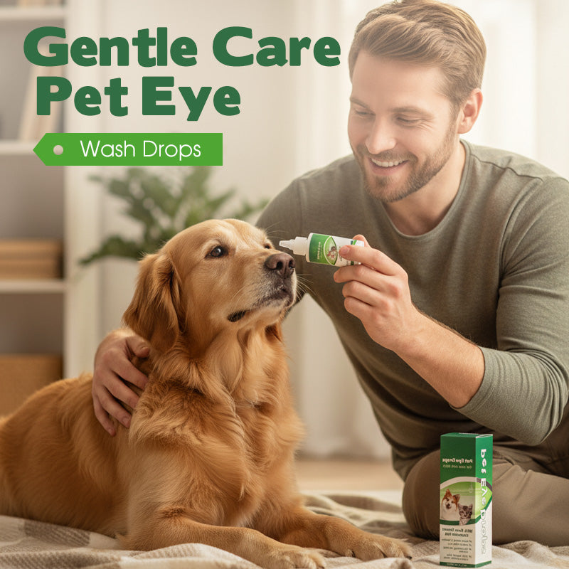 Gentle Care ögondroppar för husdjur