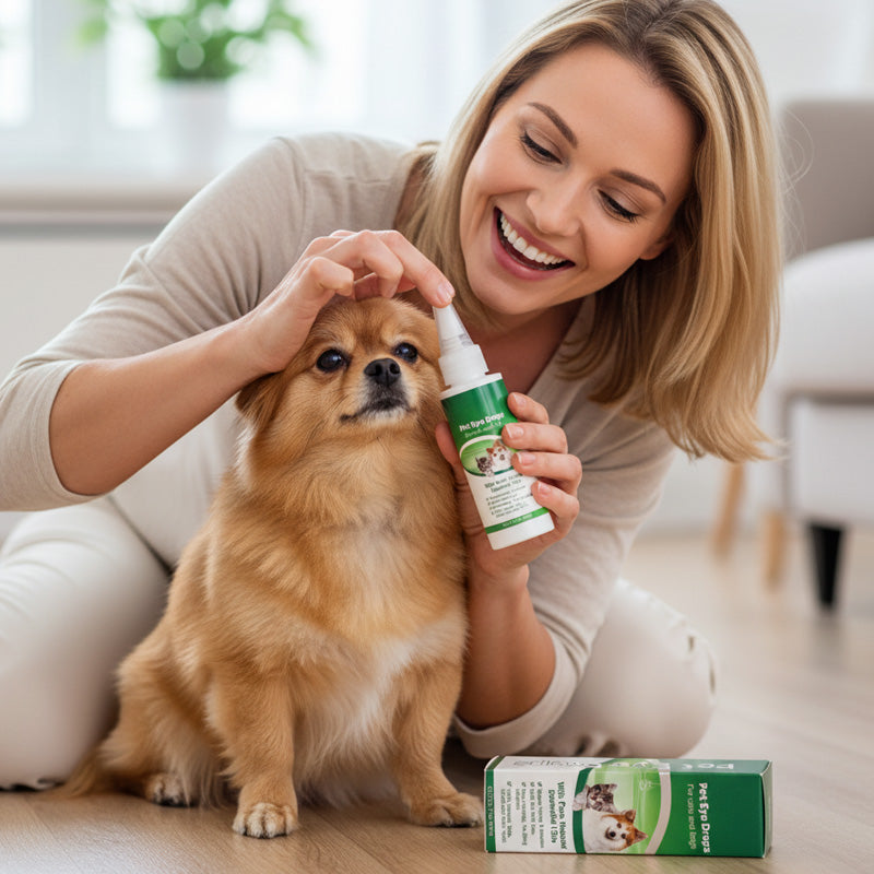 Gentle Care ögondroppar för husdjur