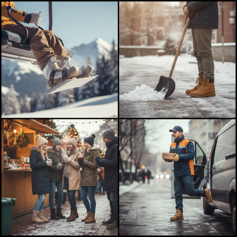 Självuppvärmande skoinlägg för vintern